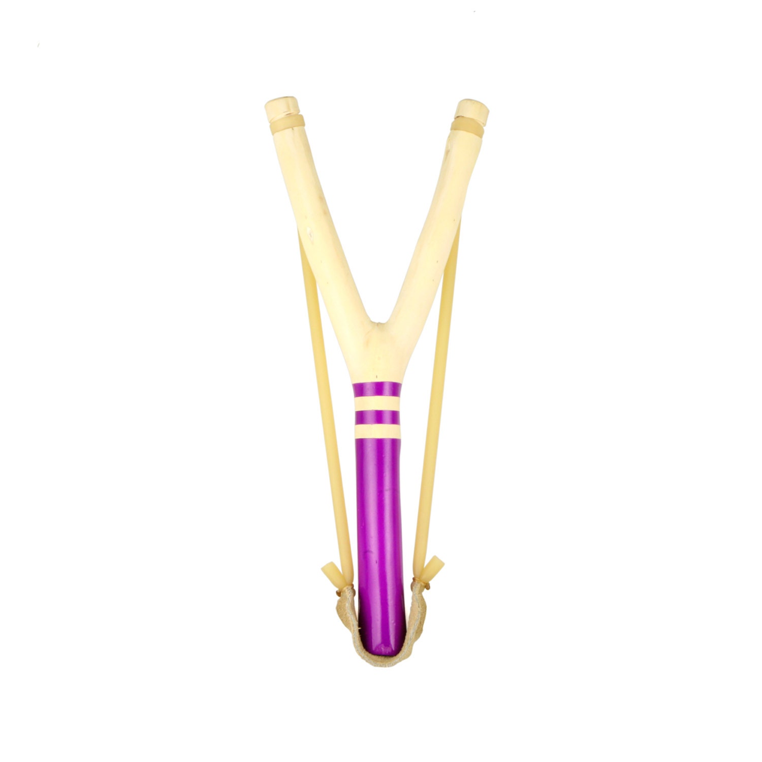 Neon Violet & Natural Slingshot