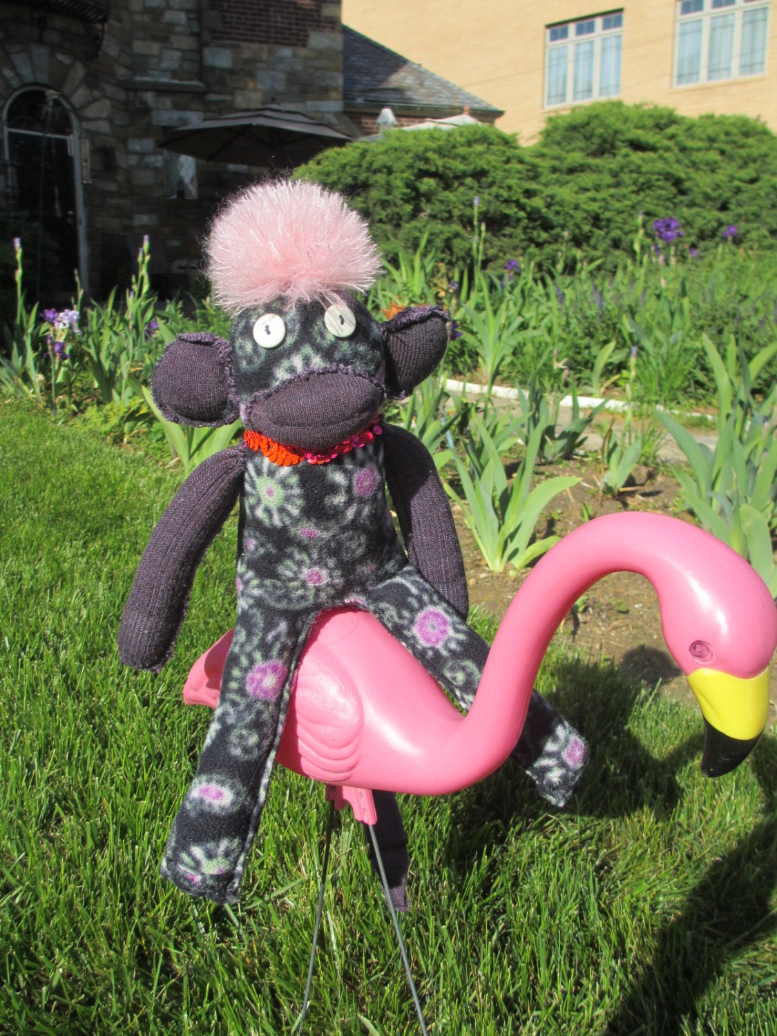 Lacey-Lou the Lucky Sock Monkey