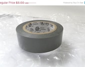 Gray Electrical tape, Sheen like Silver tape, roll of 3/4 inch width vinyl