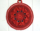 Sweet Tart Crochet Potholder