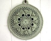 Sweet Tart Crochet Potholder