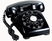 Classic Black Bell Systems 500 Series 1950's Telephone -SALE