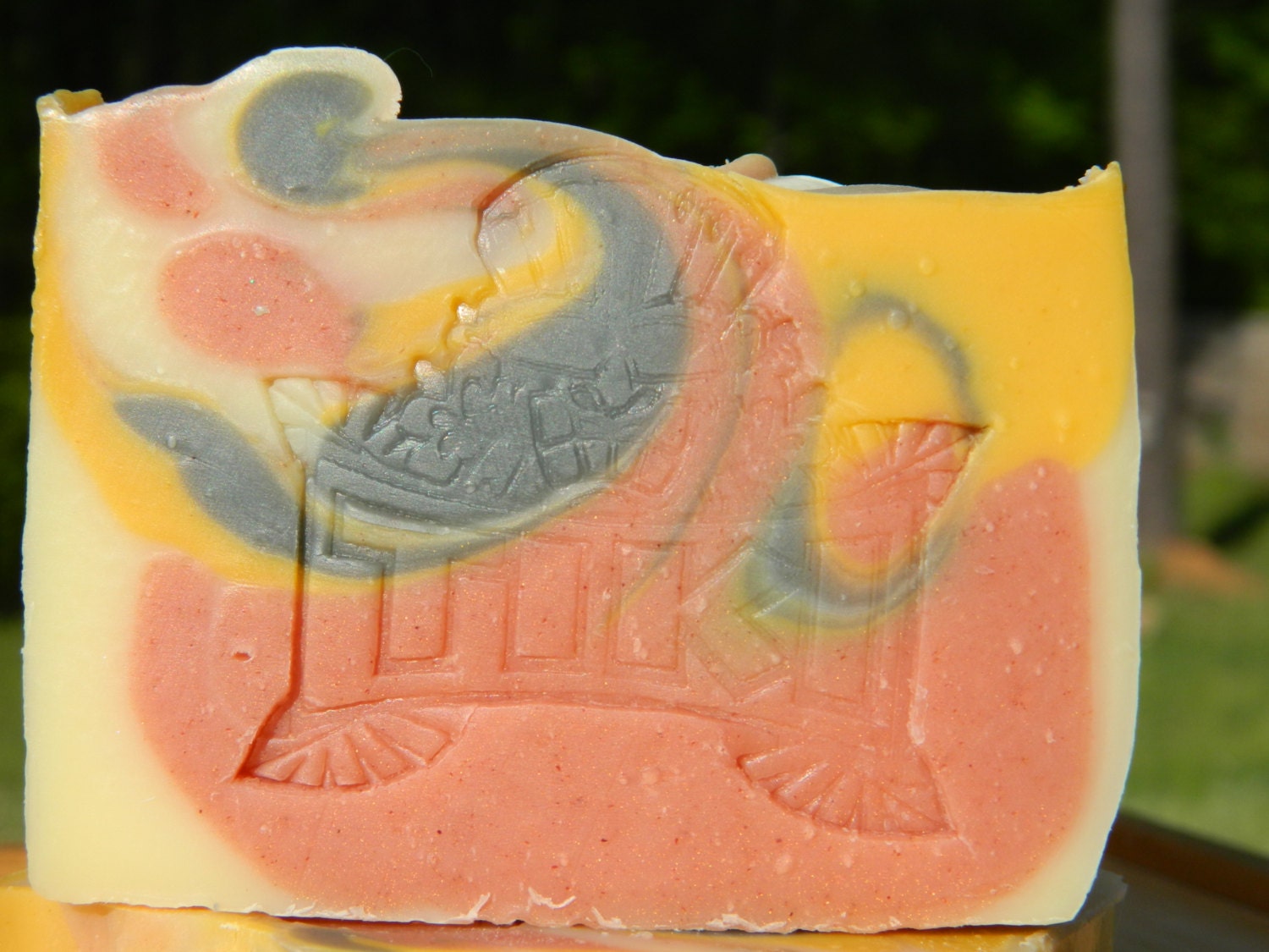 Natural Soap, Handmade, Spicy Orange Chili Pepper Soap, Chili Pepper Soap, Orange Palm Oil Free Vegan Soap