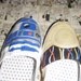 R2D2 and C-3PO - Slip on House shoes canvas custom painted driods star wars
