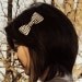 Houndstooth Clo Hair Bow - Houndstooth Hair Bow