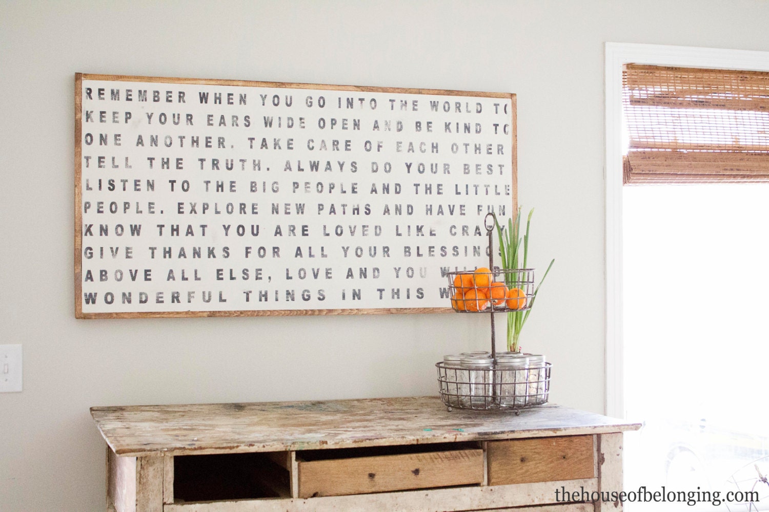 Remember When - Hand Painted Sign ( customizable)