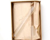 5 Vintage Test Tubes, Still in Box, 5"