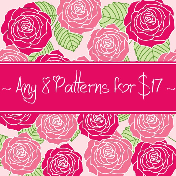 Any 8 Crochet Patterns for 17 Dollars