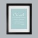 Christ is the center of our home - Printable Home Decor Artwork - High Resolution JPG - PIY