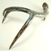 Deer Antler Bronze Copper - Natural Turquoise Patina Painted Art Sculpture