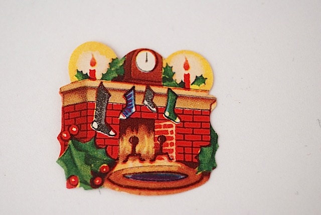 1950's Christmas Gift Tag, Mid Century Kitsch Custom Tags, Under 10, Christmas Gift For Her