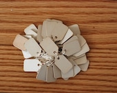 Lot of Tangled Mid Century Small Tags - Office Supplies