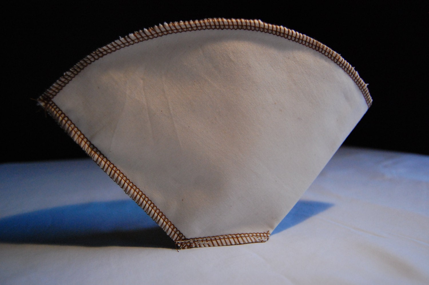 Reusable Coffee Filters - number 4 Cone style (2) made with organic cotton