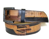Belt - GUITAR Neck - Mens leather belt