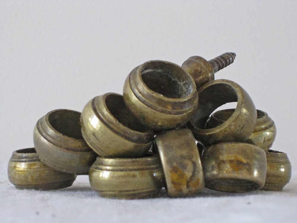 French curtain pole holders