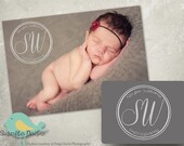 Photography Logos and Business Logos Circle Watermark