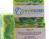 bubble up - Handcrafted Vegan Soap - ginger lime