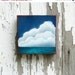 SALE 20% OFF Original oil painting seascape ocean thunderstorm clouds father's day gift nautical home decor wall art - Stormscape series fo