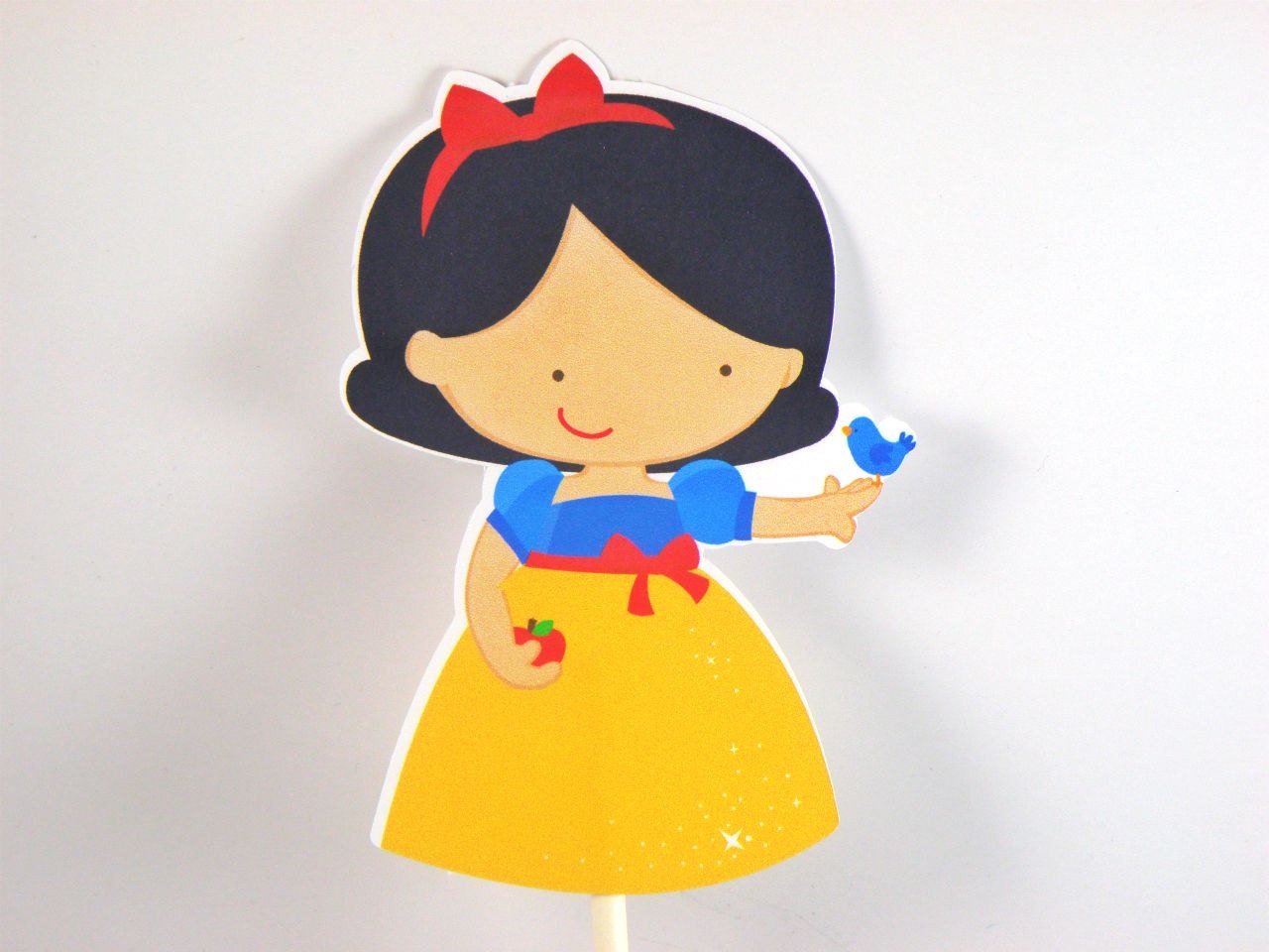 Snow White Cupcake Toppers --Set of 12 Il_170x135