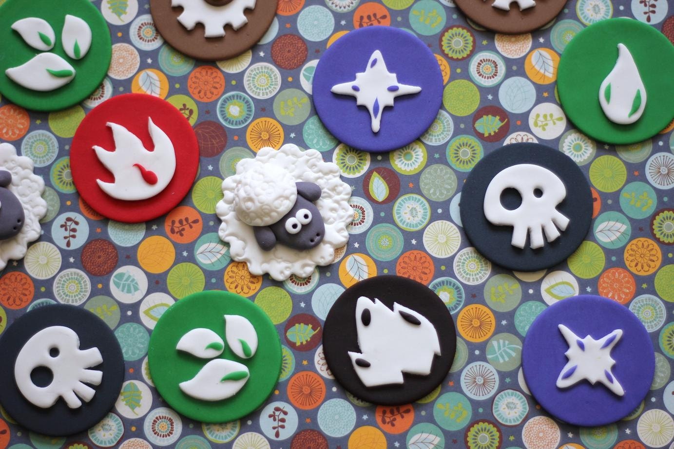 Skylander Inspired Fondant Toppers - Perfect for Cupcakes, Cookies and Other Edibles