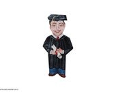 Custom Graduate Portrait Ornament