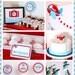 Airplane Party Package Personalized FULL Collection Set - PRINTABLE DIY - PS818CA1x
