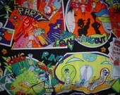 Michael Miller "Space Cats" Fabric-1 Yard