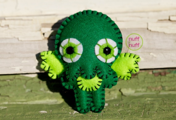 Felt Cthulhu - Pocket Plush Monster
