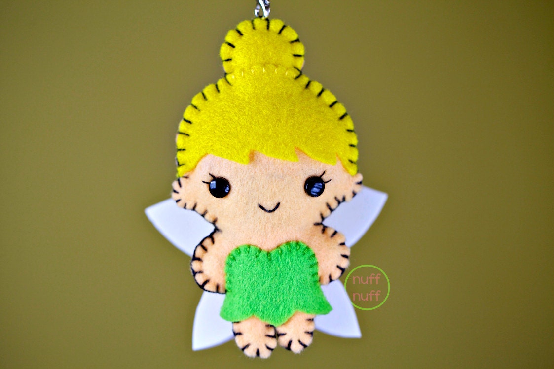 Felt Fairy - Tinker Bell - Pocket Plush Toy