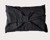 Dark Chocolate Bow Pillow case