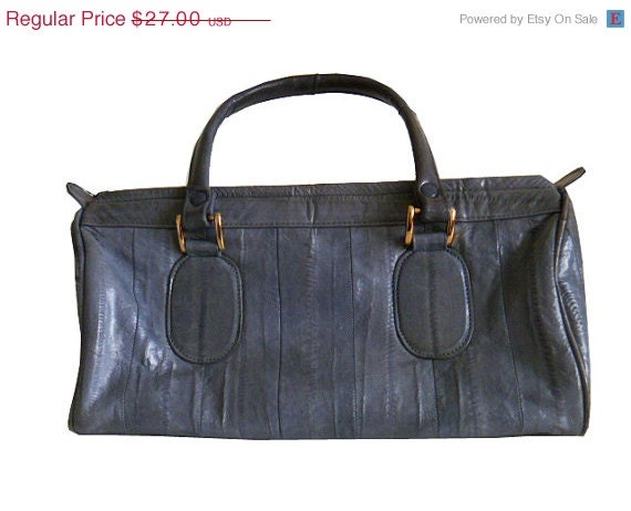 Vintage Eel Skin Handbag