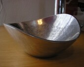 Nambe biomorphic bowl from Santa Fe, New Mexico