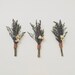 Lavender Boutonniere Pin