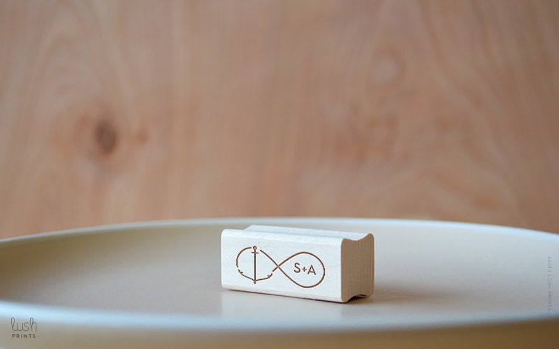 Infinitely Anchored - Personalized Monogram