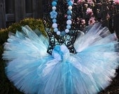 Size 12-18 Months Classic Cut Tutu with Matching Chunky Necklace and Headband