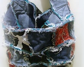 Denim Rag Bag/Rag Bag Purse