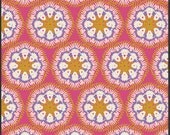 Dancing Harvest in Guava - Ruby Spirit Palette - Bijoux - Bari J - Art Gallery Fabric - 1 Yard