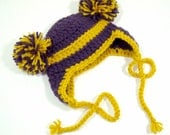 Sports Team Baby Hat - Oregon Ducks, Beavers, or LA Lakers - OVERSTOCK SALE
