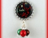 Jasmine Becket-Griffith  " Red Dragon " Necklace