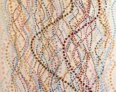 Large Abstract Painting Modern Art Original Handmade 30" x 40" Dots