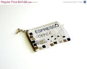 25 SALE Coin Purse, Change Wallet, Money Pouch, Cosmetic Purse, Beige, Coffee, Espresso Purse
