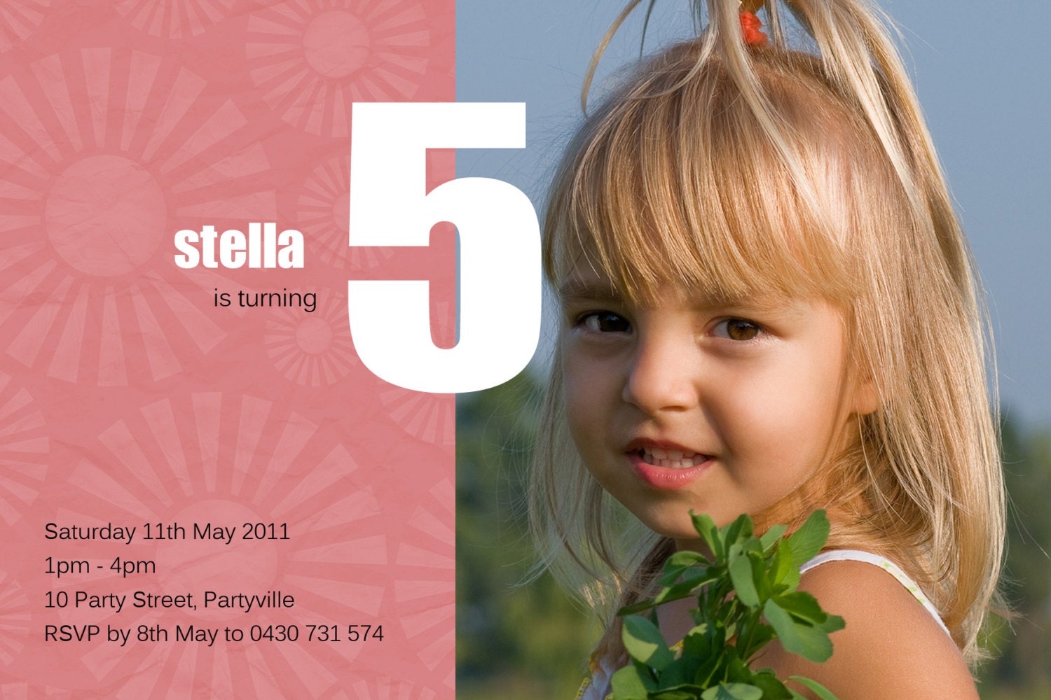 Photo Personalised Birthday Invitations - You Print Il_170x135