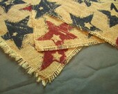 American Stars Burlap Placemats Set of 4