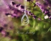 Teardrop Silver Necklace
