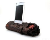Red Wood iPhone 5 Dock