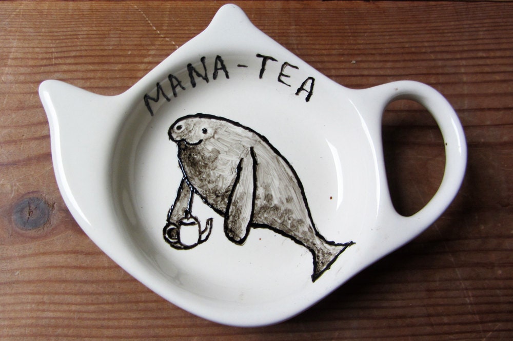 Mana-tea - Manatee Tea Bag Tidy