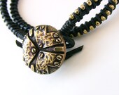 Rustic Bracelet Rustic Jewelry Leather Wrap Brass Bracelet Three Muskateers Inspired Mens Unisex