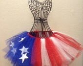 American Flag Tutu