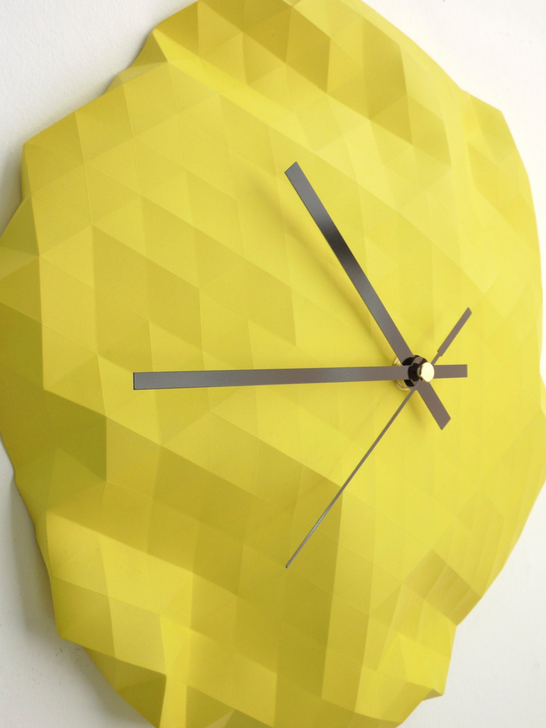 Faceted Wall Clock