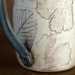 Rustic Woodland Blue Ceramic Coffee Mug